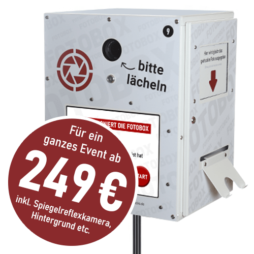 Fotobox mieten inkl. Drucker und Versand
